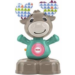 Fisher-Price Linkimals Elk Interactive Baby Toy 9 Months (Mattel GJB23) [ Spanish Version ]
